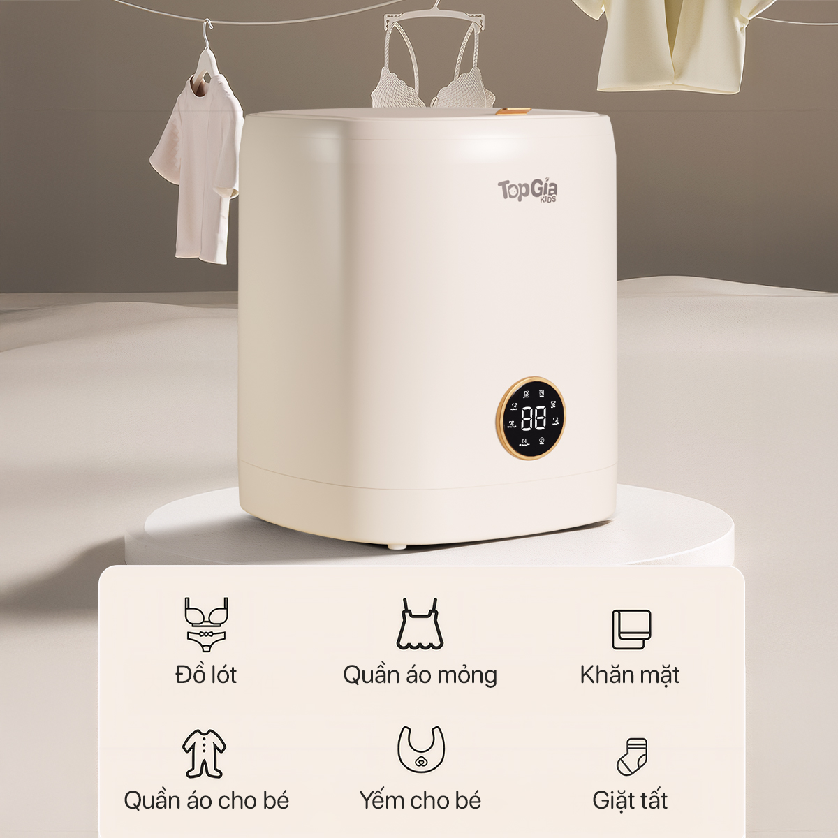 Máy Giặt Mini Đa Năng M9-01 TOPGIAKIDS