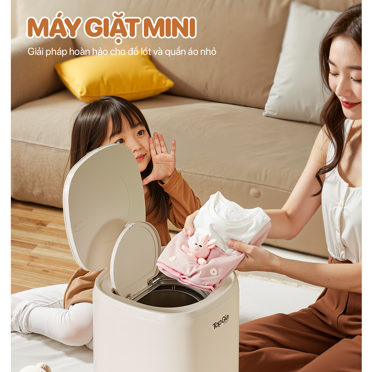 Máy Giặt Mini Đa Năng M9-01 TOPGIAKIDS