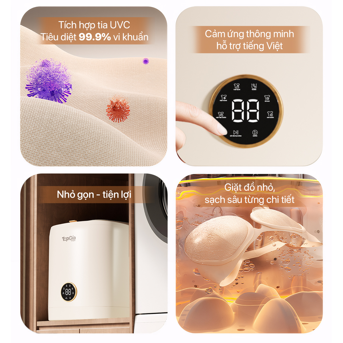 Máy Giặt Mini Đa Năng M9-01 TOPGIAKIDS