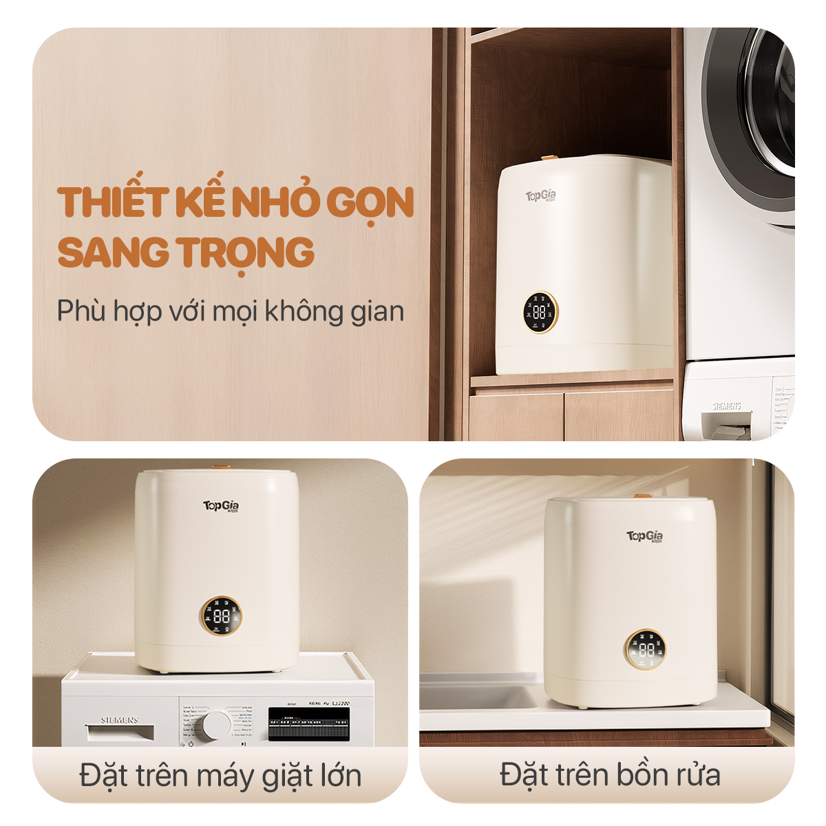 Máy Giặt Mini Đa Năng M9-01 TOPGIAKIDS