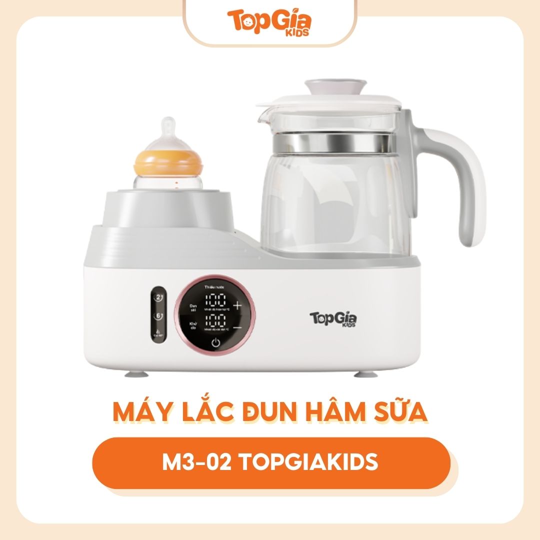 Máy lắc đun hâm sữa đa năng cao cấp TopgiaKids M3-02
