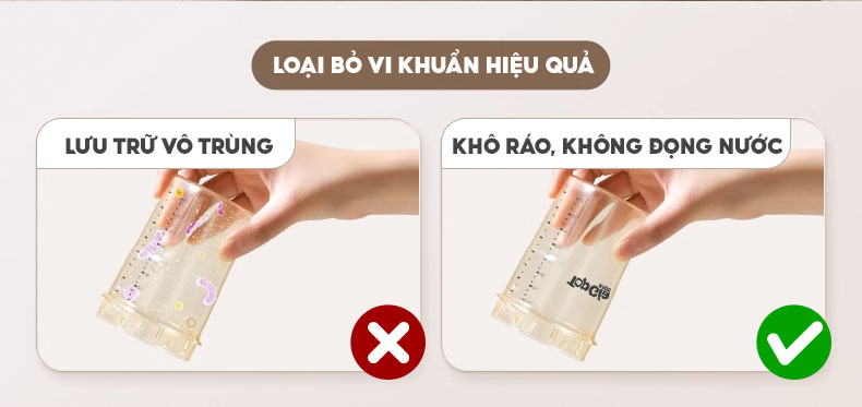 Máy đun hâm tiệt trùng UVC 8879 TopgiaKids