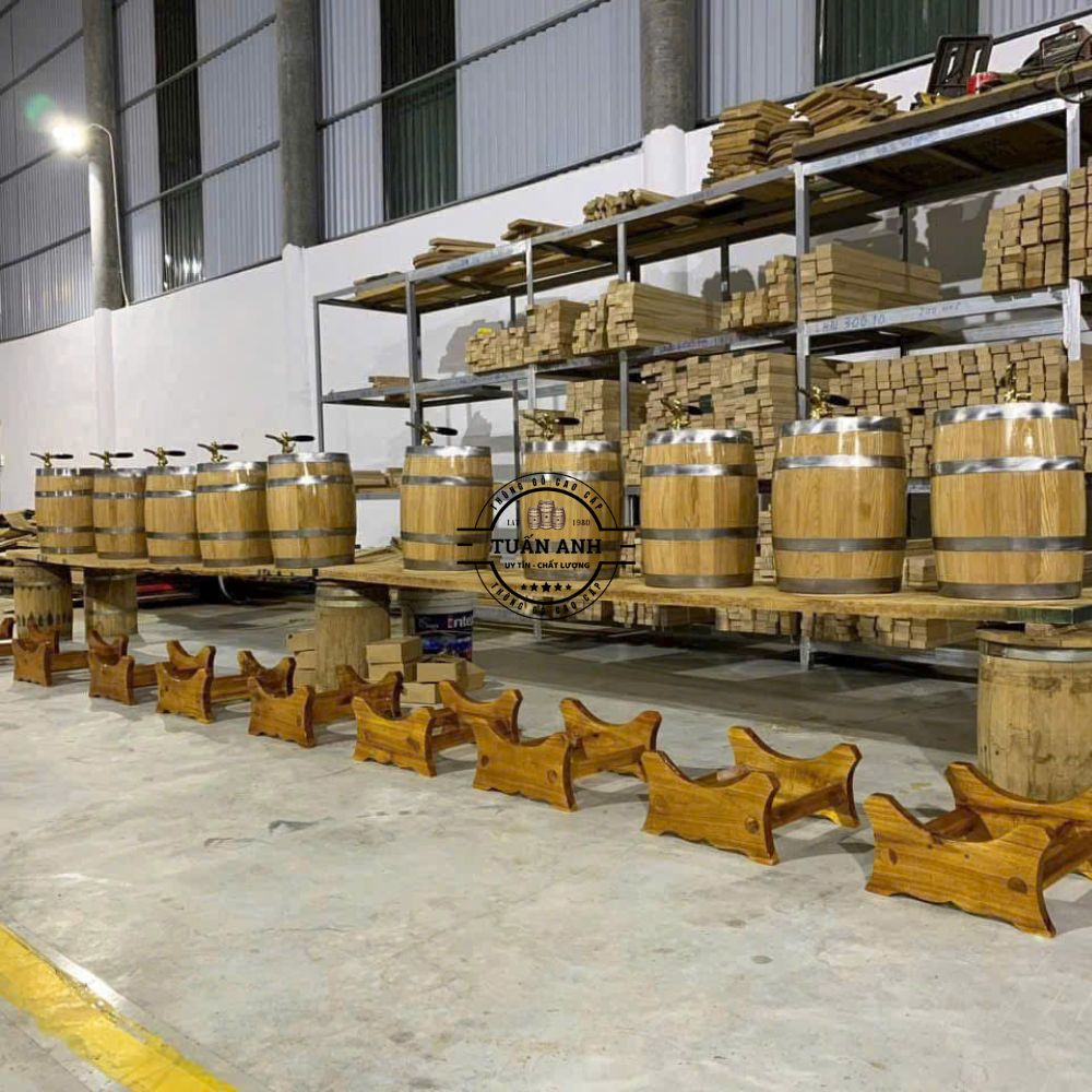 Thùng Gỗ Sồi Tuấn Anh: Địa Chỉ Mua Thùng Ngâm Rượu Tại Sơn La