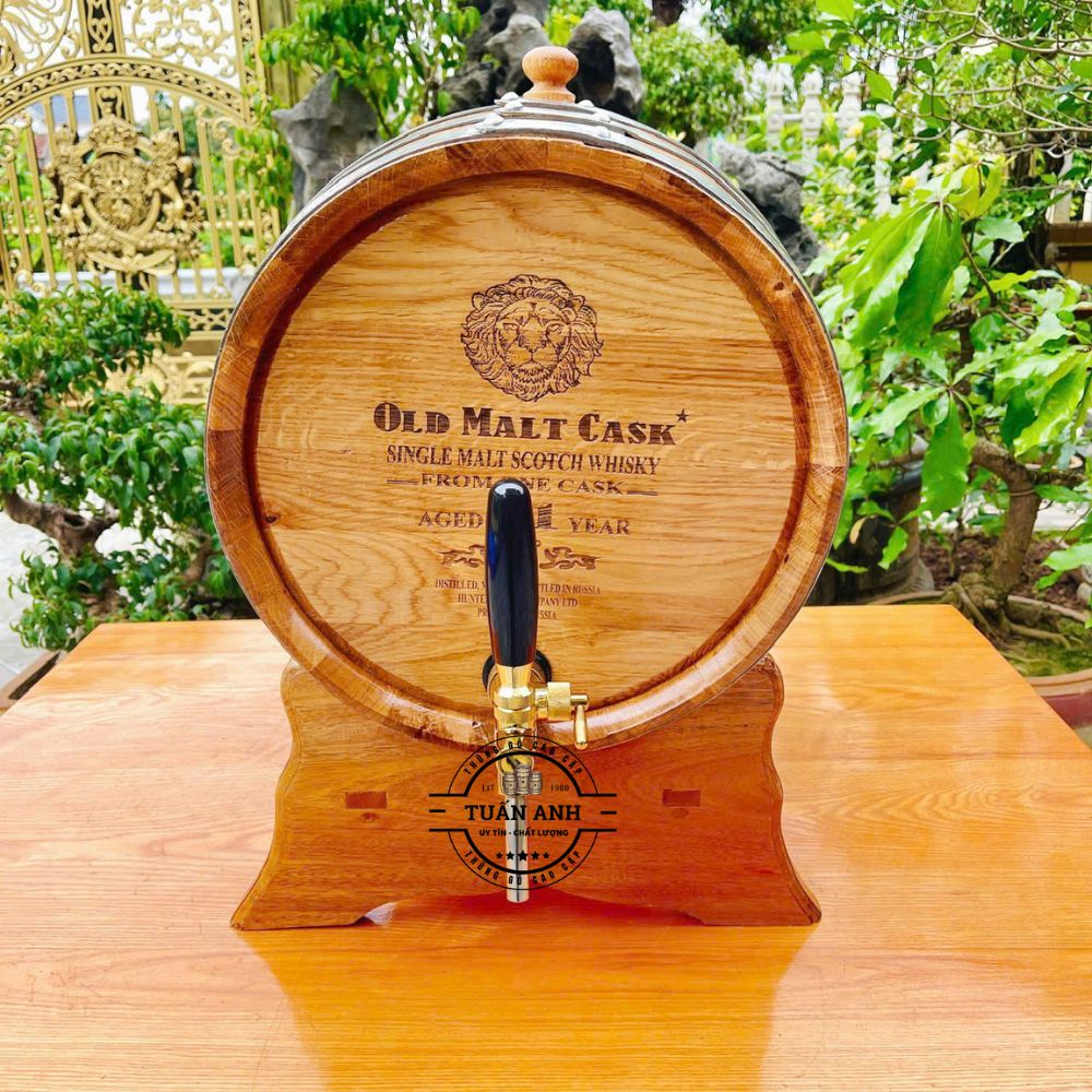 Thùng Gỗ Sồi Yên Bái - Địa Chỉ Cam Kết 100% Gỗ Sồi Thật Tuấn Anh