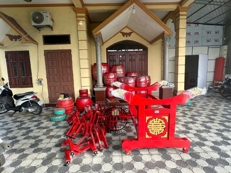 Địa Chỉ Mua Trống Đình Chùa Ở Đà Nẵng Uy Tín - Thùng Gỗ Tuấn Anh