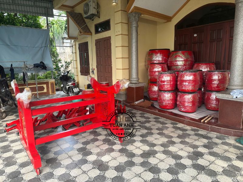 Địa Chỉ Mua Trống Đình Chùa Tại Hưng Yên | Thùng Gỗ Tuấn Anh Uy Tín