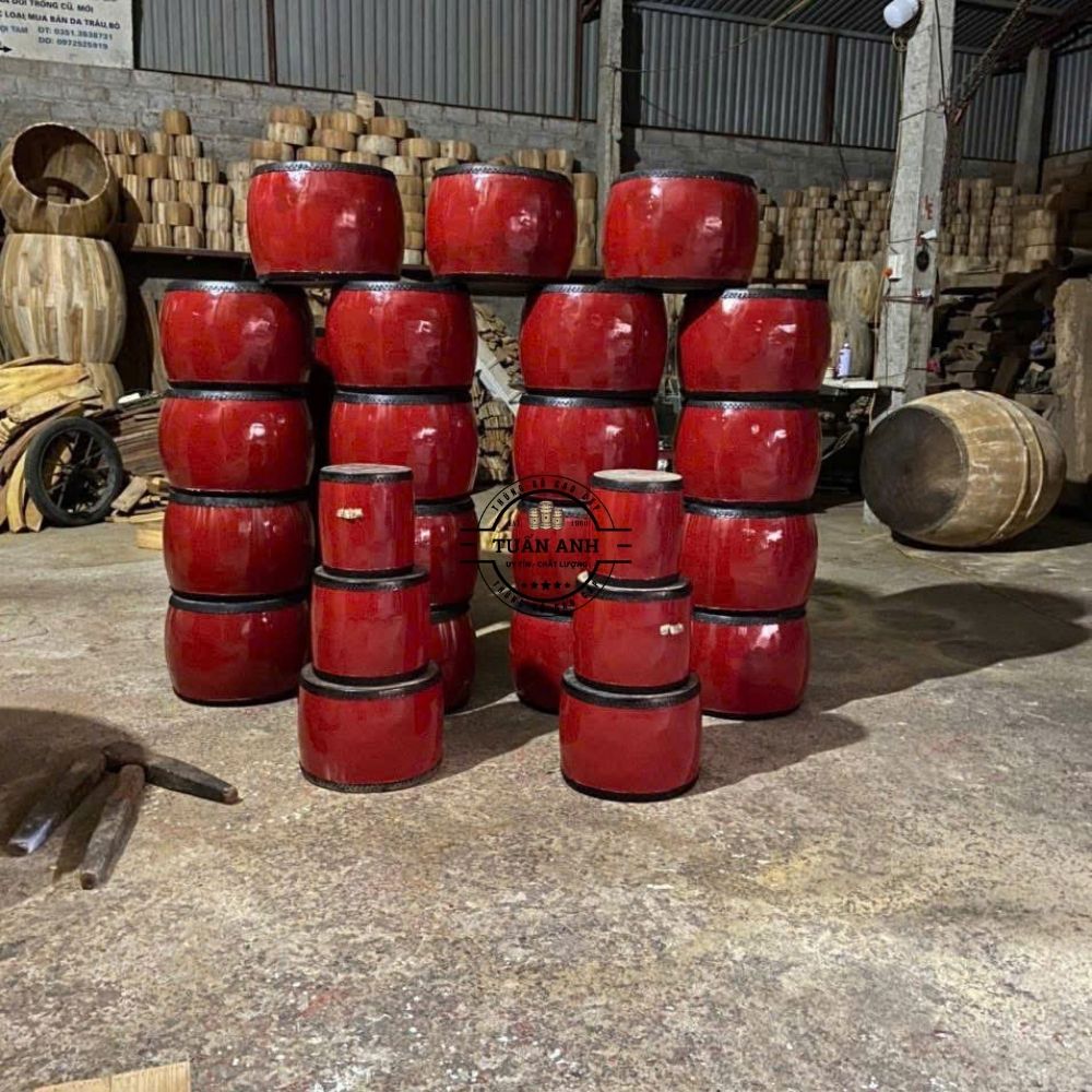 Địa chỉ mua trống đình chùa tại Ninh Bình | Thùng Gỗ Tuấn Anh