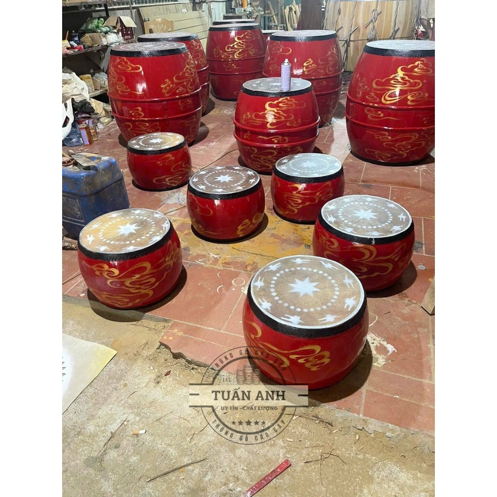 Địa chỉ mua trống đình chùa tại Yên Bái uy tín | Thùng Gỗ Tuấn Anh