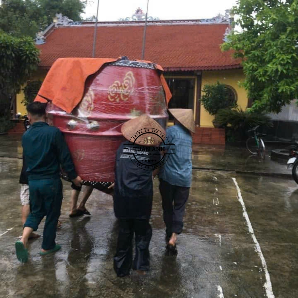 Địa chỉ mua trống đình chùa tại Vĩnh Phúc – Thùng Gỗ Tuấn Anh