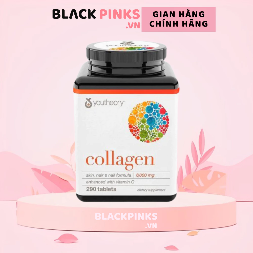 Viên Uống Collagen Youtheory Advanced Type 1,2&3 (290viên)