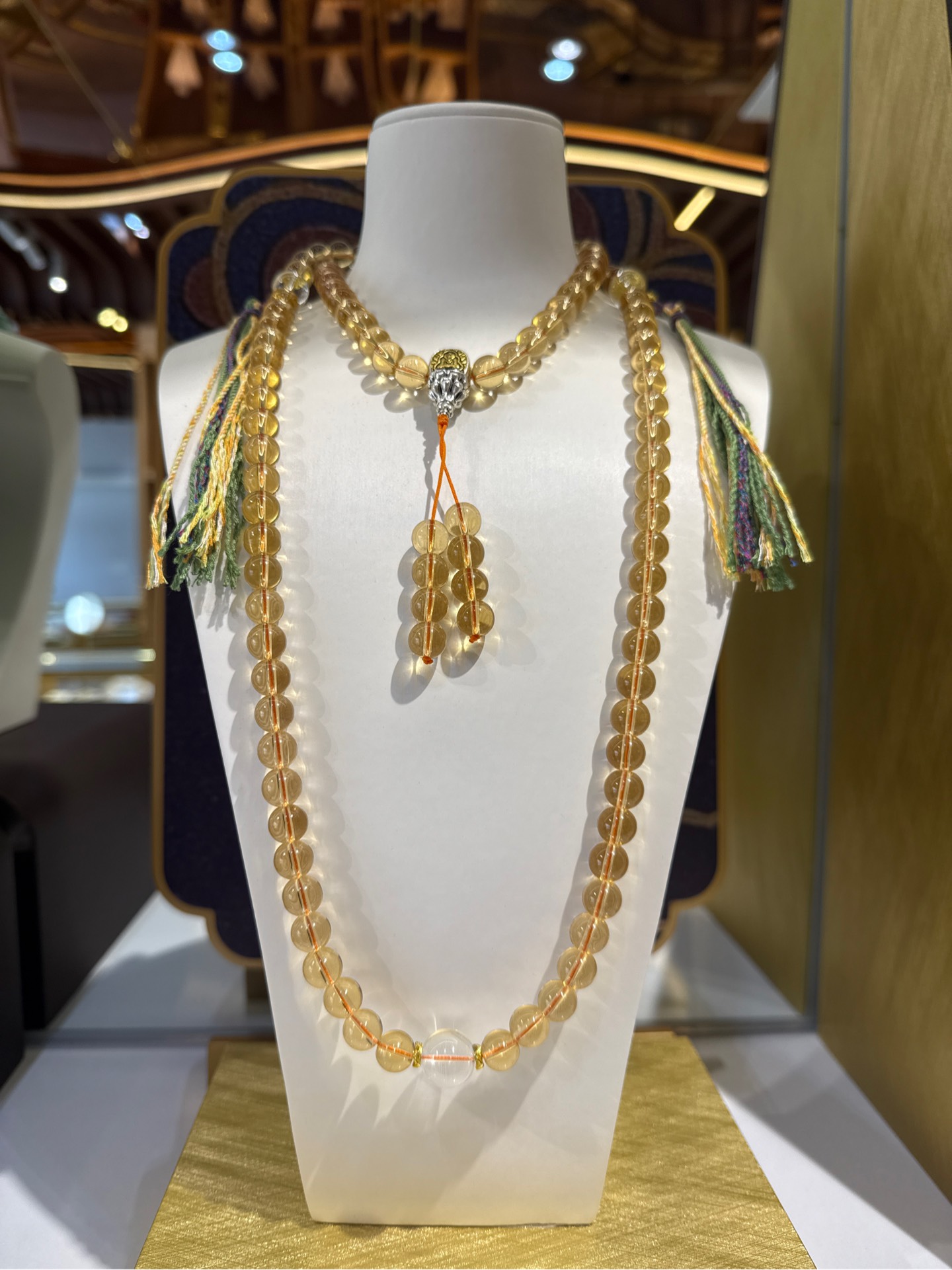 Dây Chuyền Thạch Anh Tự Nhiên Mix Charm