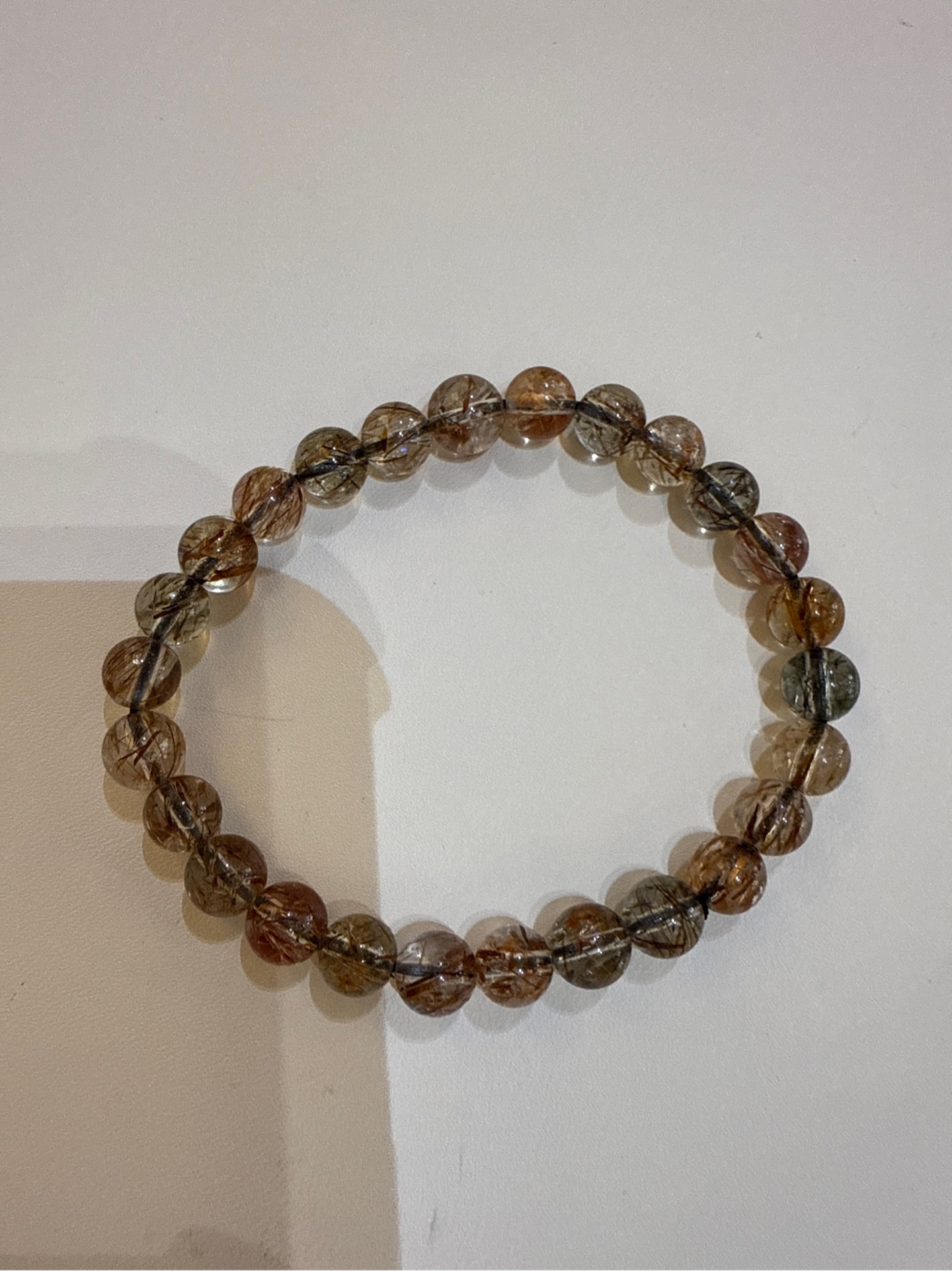 Vòng Tay Thạch Anh Tóc Thiên Nhiên Mix