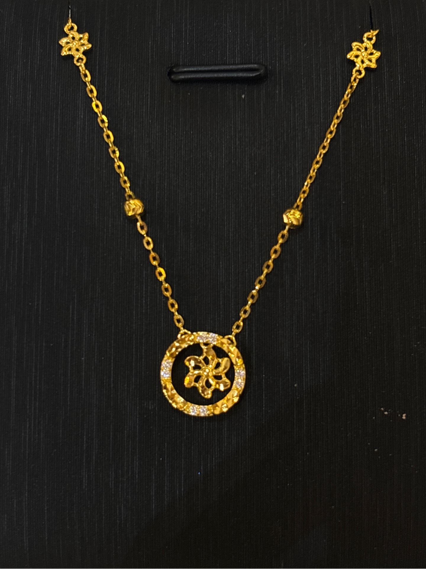 Dây Cổ CZ Trắng
