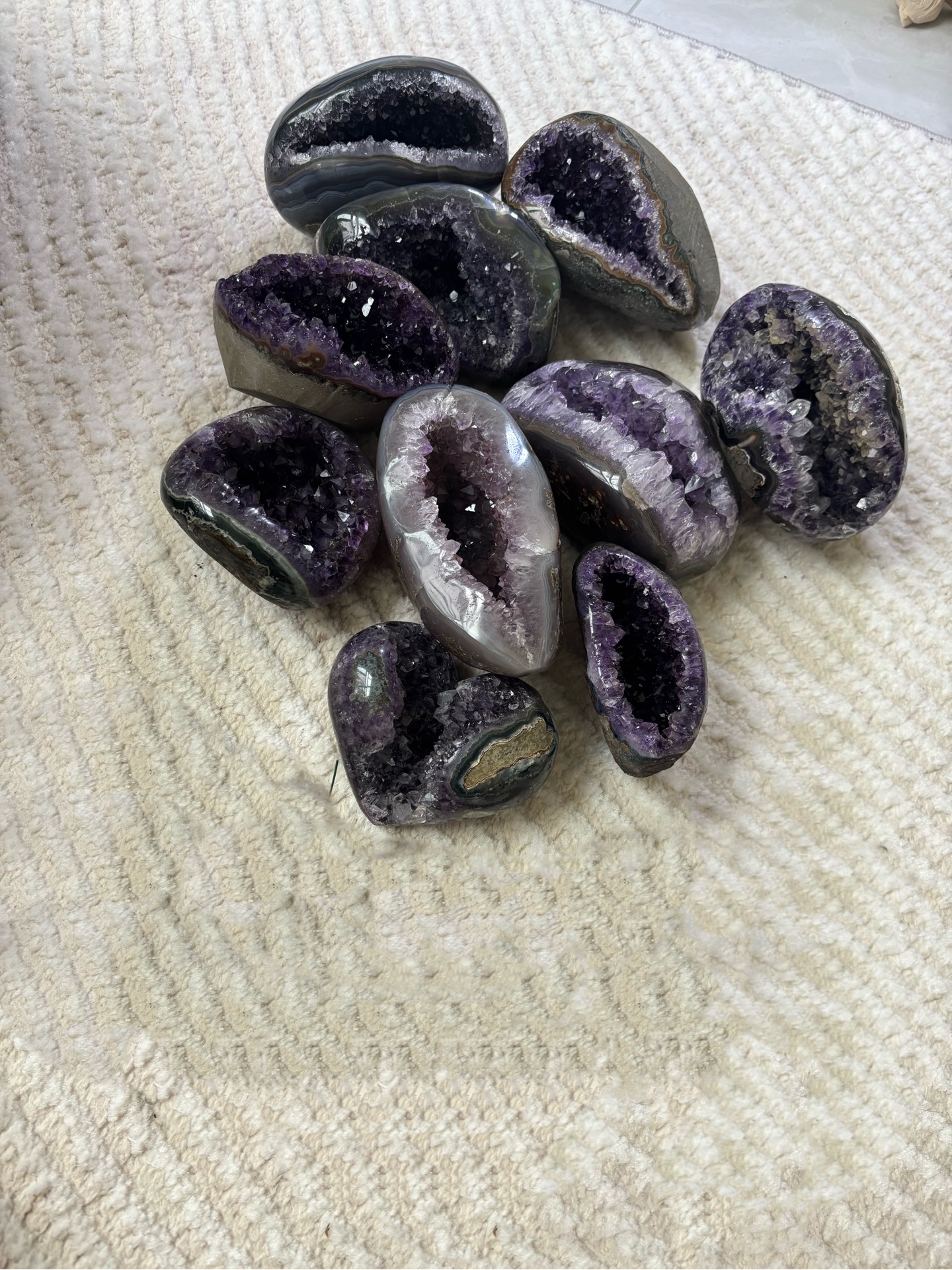 Ổ Tụ Thạch Anh Tím