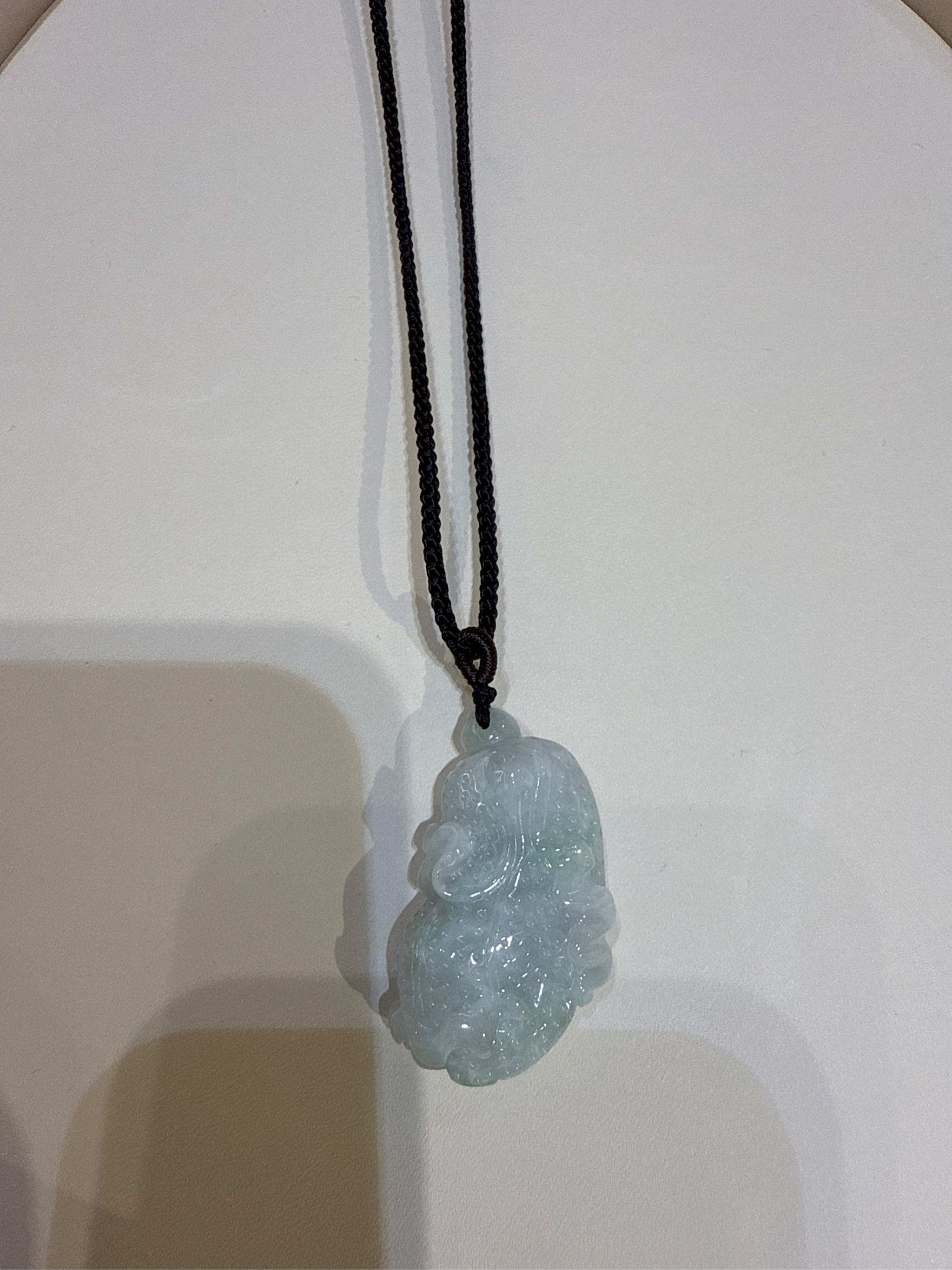 Mặt Dây Chuyền Phỉ Thúy Phát Tài