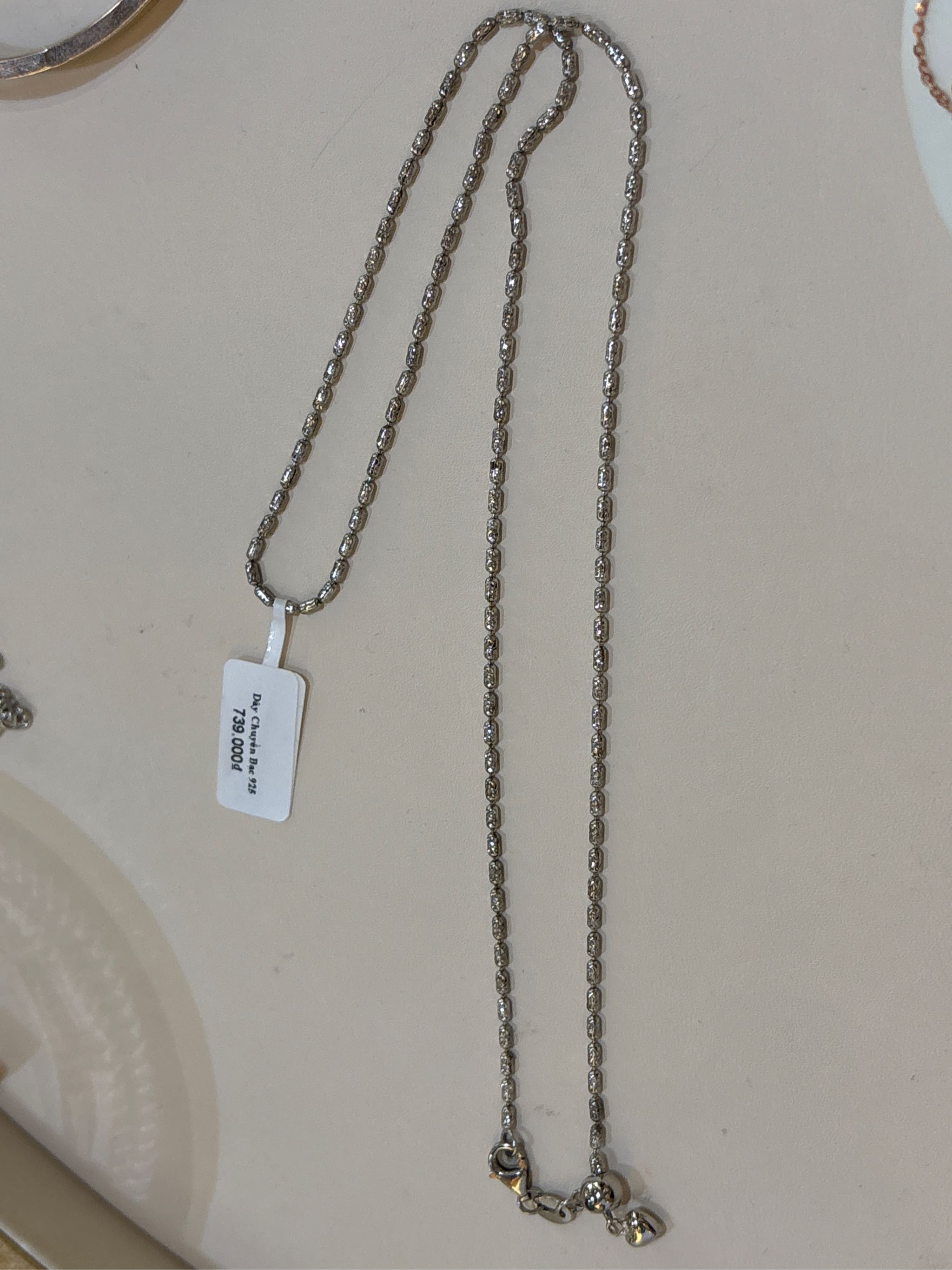 Dây Chuyền Bạc 925