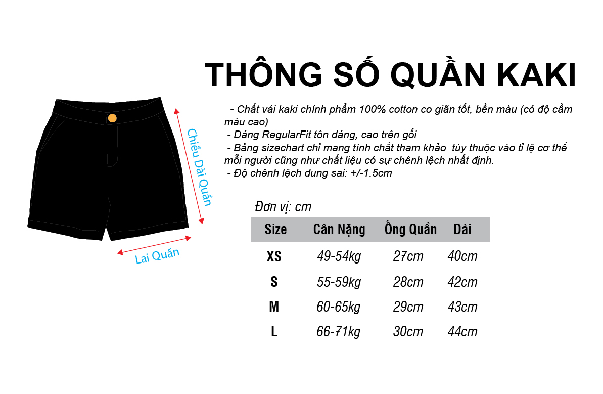 Short Kaki Lưng Thun 2026