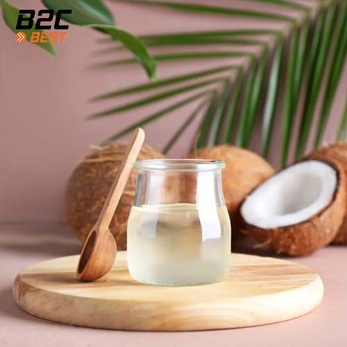 trị gàu bằng dầu dừa