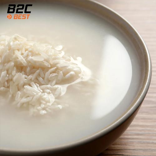 làm trắng và nuôi dưỡng da bằng nước vo gạo