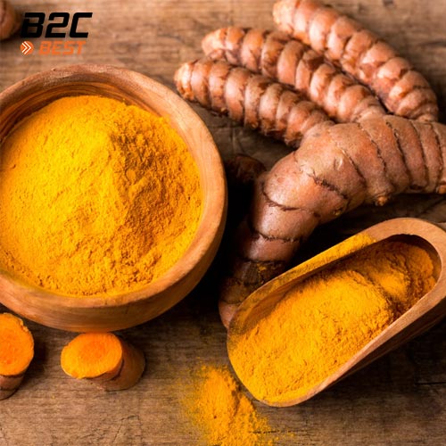 trị mụn và làm sáng da với bột nghệ