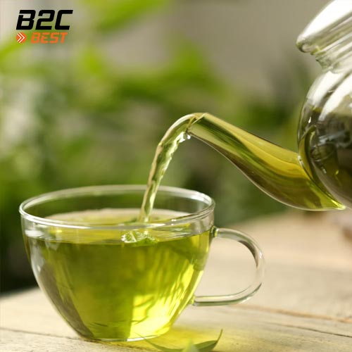 chống oxy hóa và giảm mụn bằng trà xanh