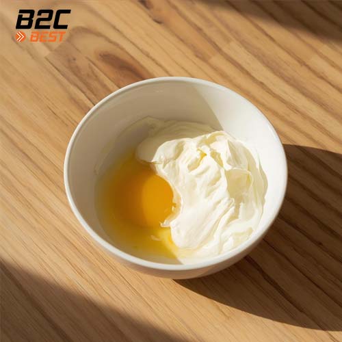 5 Cách Làm Tóc Mọc Nhanh Bằng Mặt Nạ Trứng và sữa chua