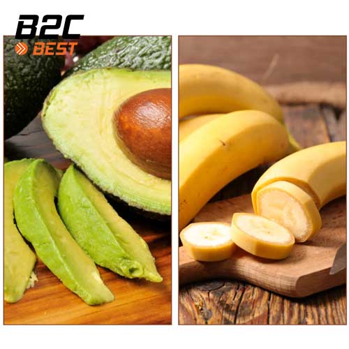 mặt nạ bơ và chuối 