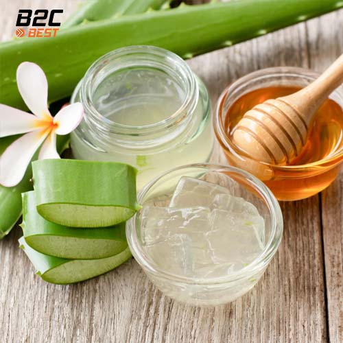 ủ tóc bằng nha đam và mật ong