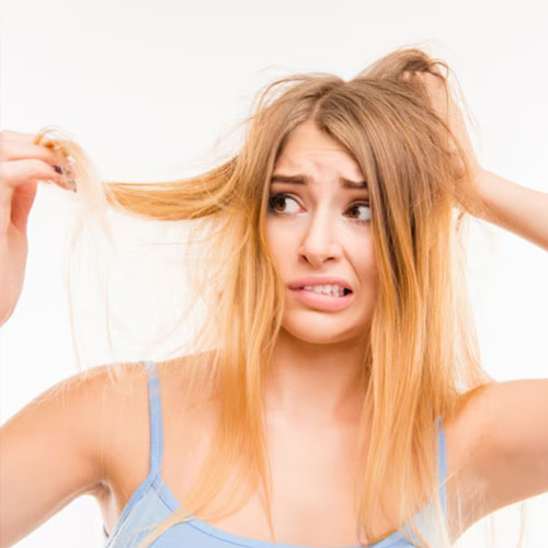 tác hại khi chăm sóc tóc nhuộm không đúng