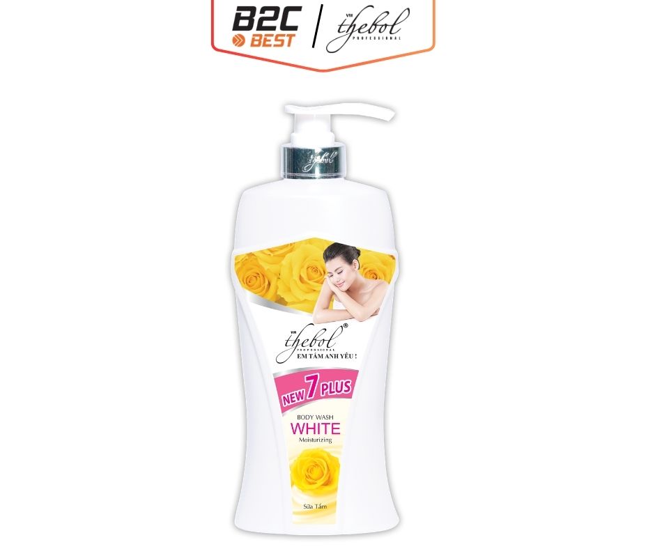 SỮA TẮM THẢO DƯỢC CHIẾT XUẤT HOA HỒNG VÀNG 1.2KG