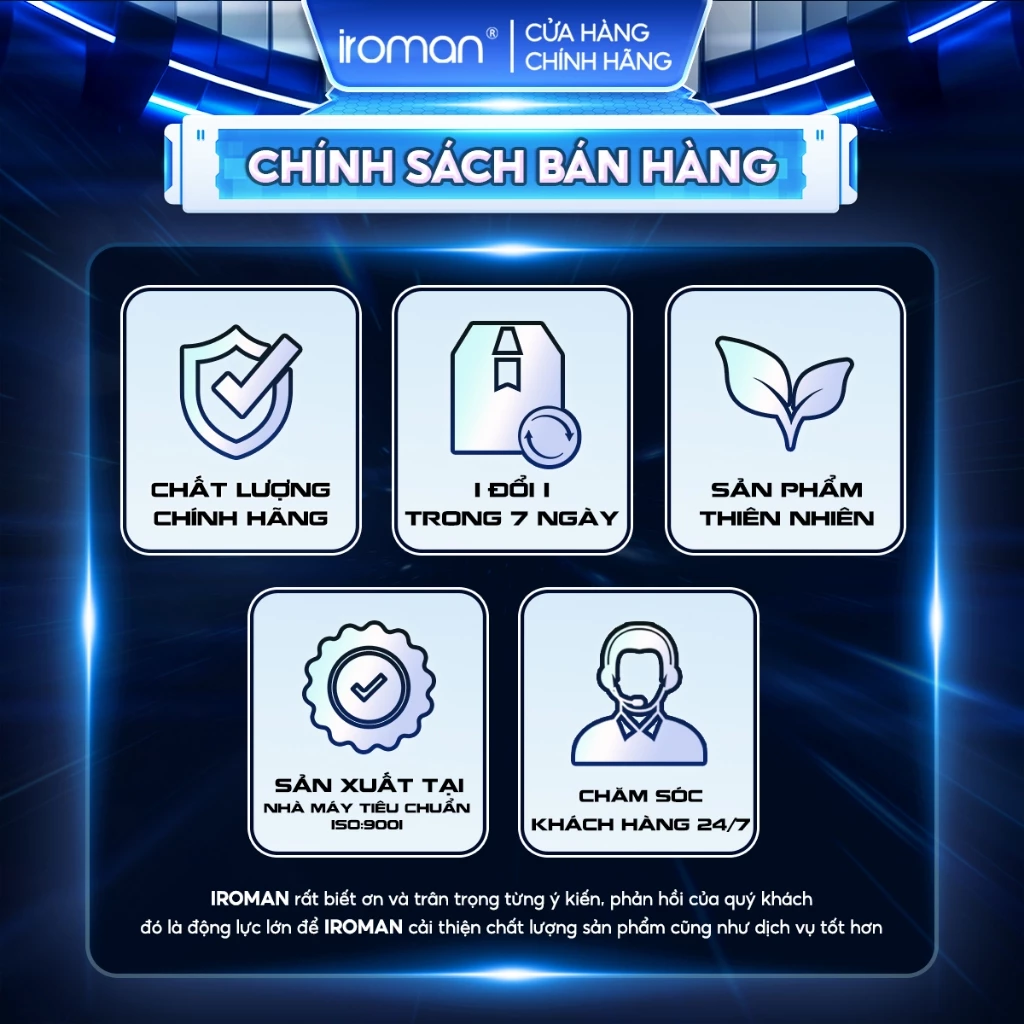 TẮM GỘI 2IN1 IROMAN 400G – HƯƠNG NƯỚC HOA STONE CAO CẤP