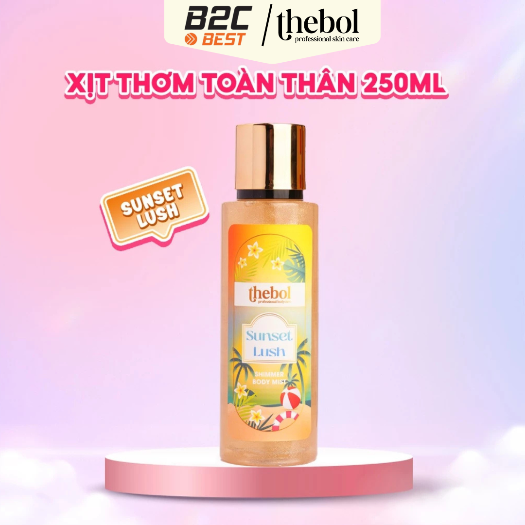 BODY MIST SUNSET LUSH 250ML - NỒNG NÀN, CÁ TÍNH, QUYẾN RŨ