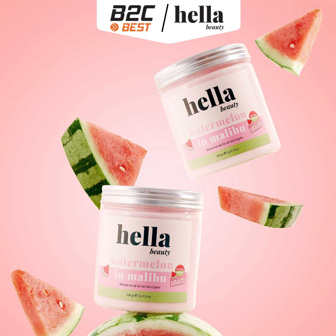 HELLA BEAUTY – TẨY TẾ BÀO DA CHẾT DƯA HẤU