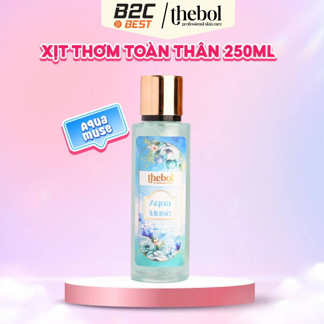 BODY MIST AQUA MUSE 250ML - MÁT LÀNH, TƯỚI TRẺ, TRÀN ĐẦY SỨC SỐNG