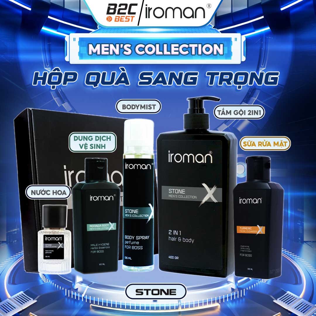 HỘP QUÀ SANG TRỌNG IROMAN