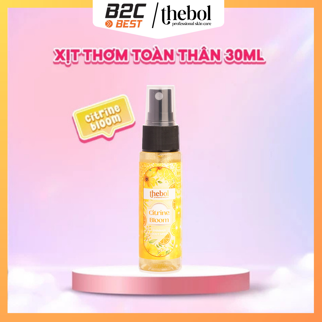 BODY MIST CITRINE BLOOM 250ML - TƯƠI MÁT, TRÀN ĐẦY NĂNG LƯỢNG