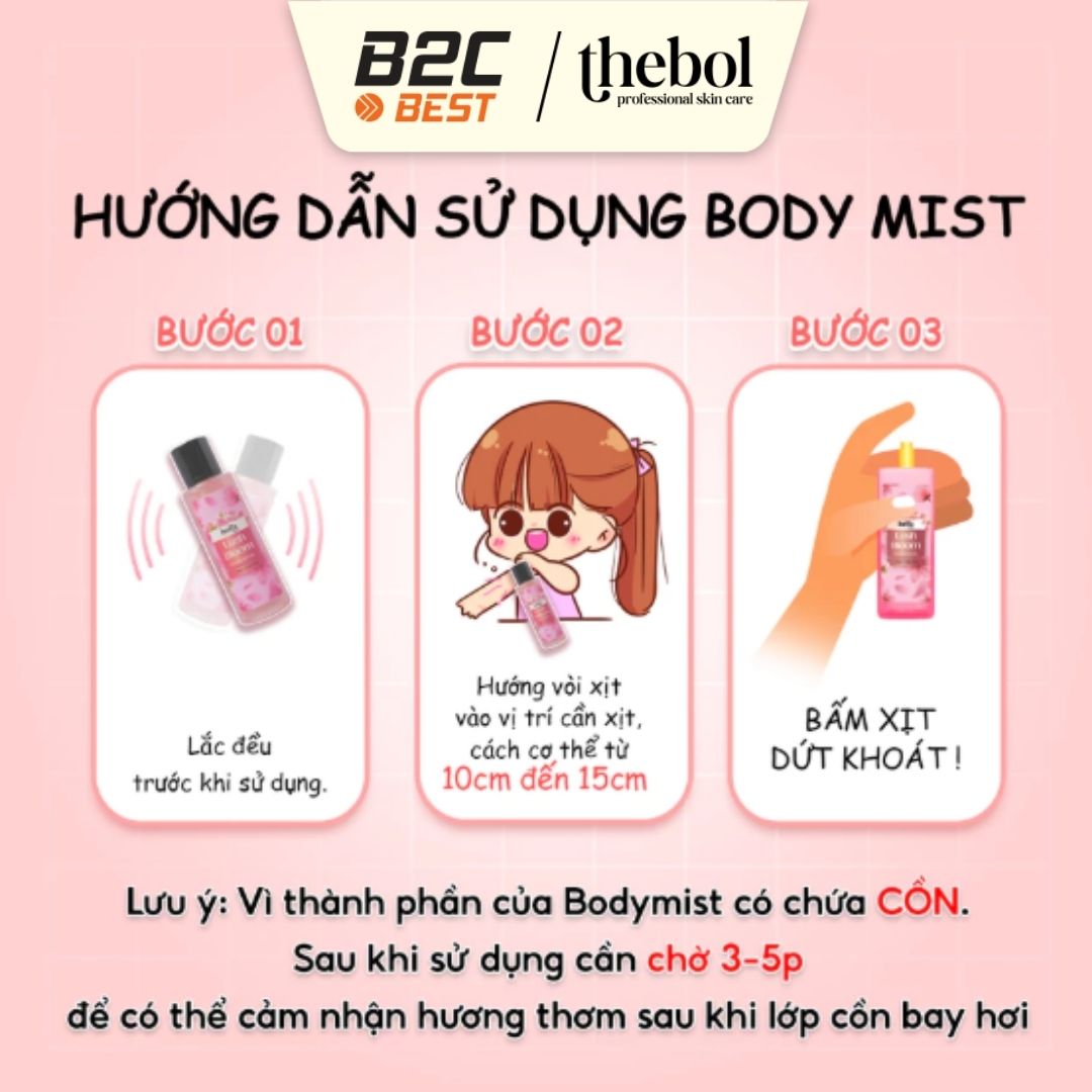 BRIGHT STAR SHIMMER BODY MIST - HƯƠNG THƠM TINH TẾ, RẠNG NGỜI