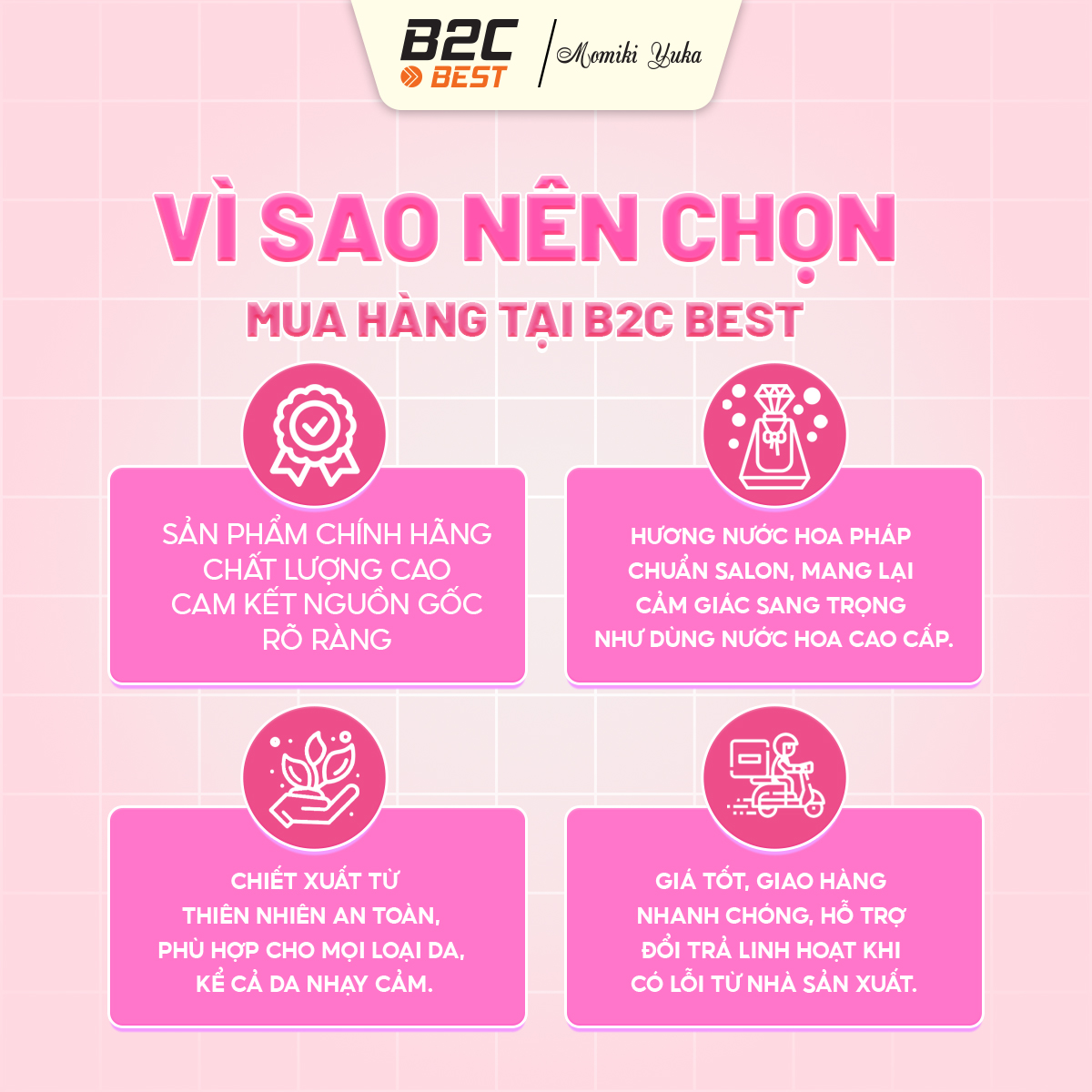 MOMIKI YUKA – DUNG DỊCH VỆ SINH PHỤ NỮ 150 ML