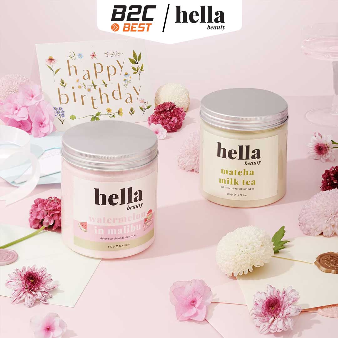 HELLA BEAUTY – TẨY TẾ BÀO DA CHẾT DƯA HẤU