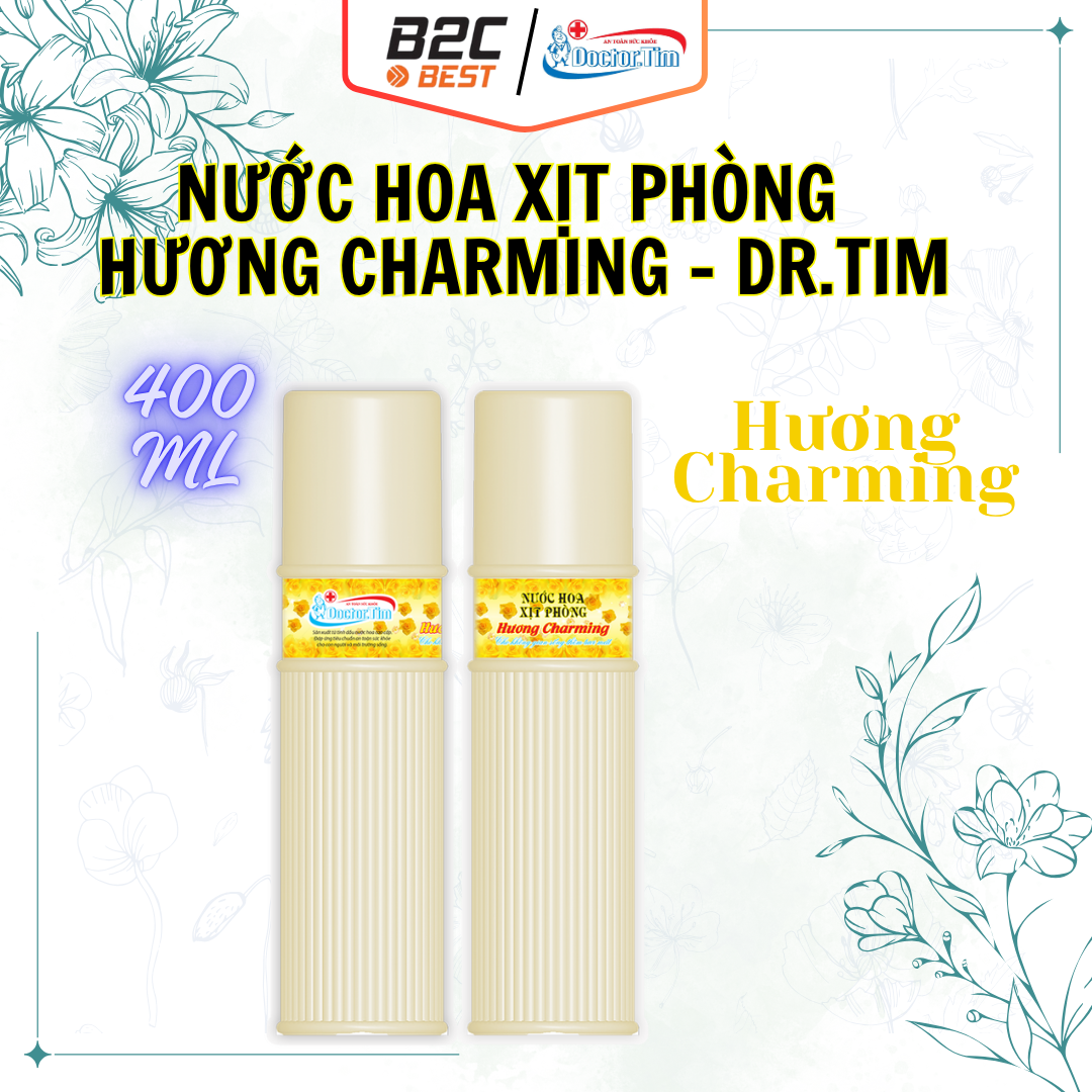 NƯỚC HOA XỊT PHÒNG HƯƠNG CHARMING – DOCTOR.TIM