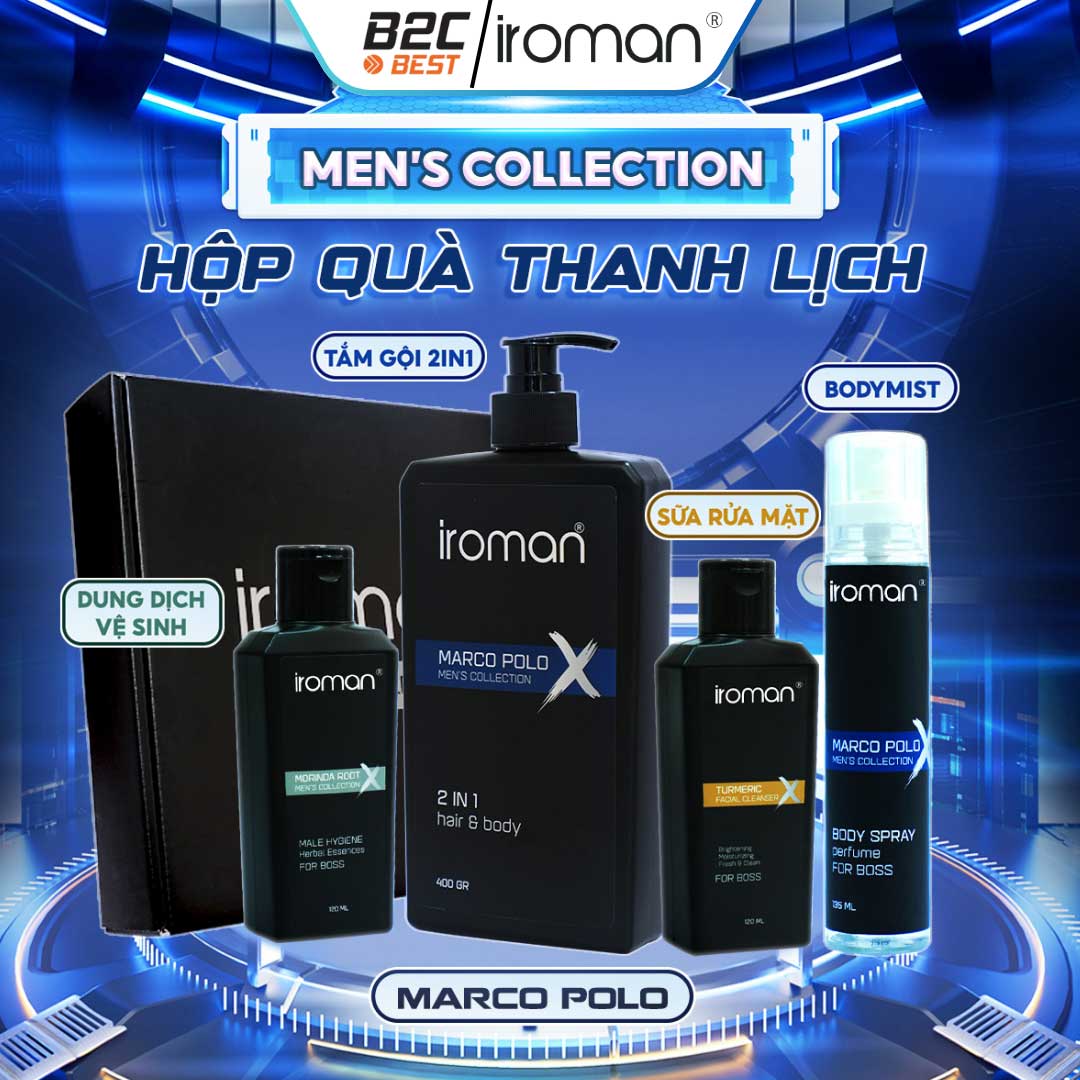 HỘP QUÀ THANH LỊCH IROMAN