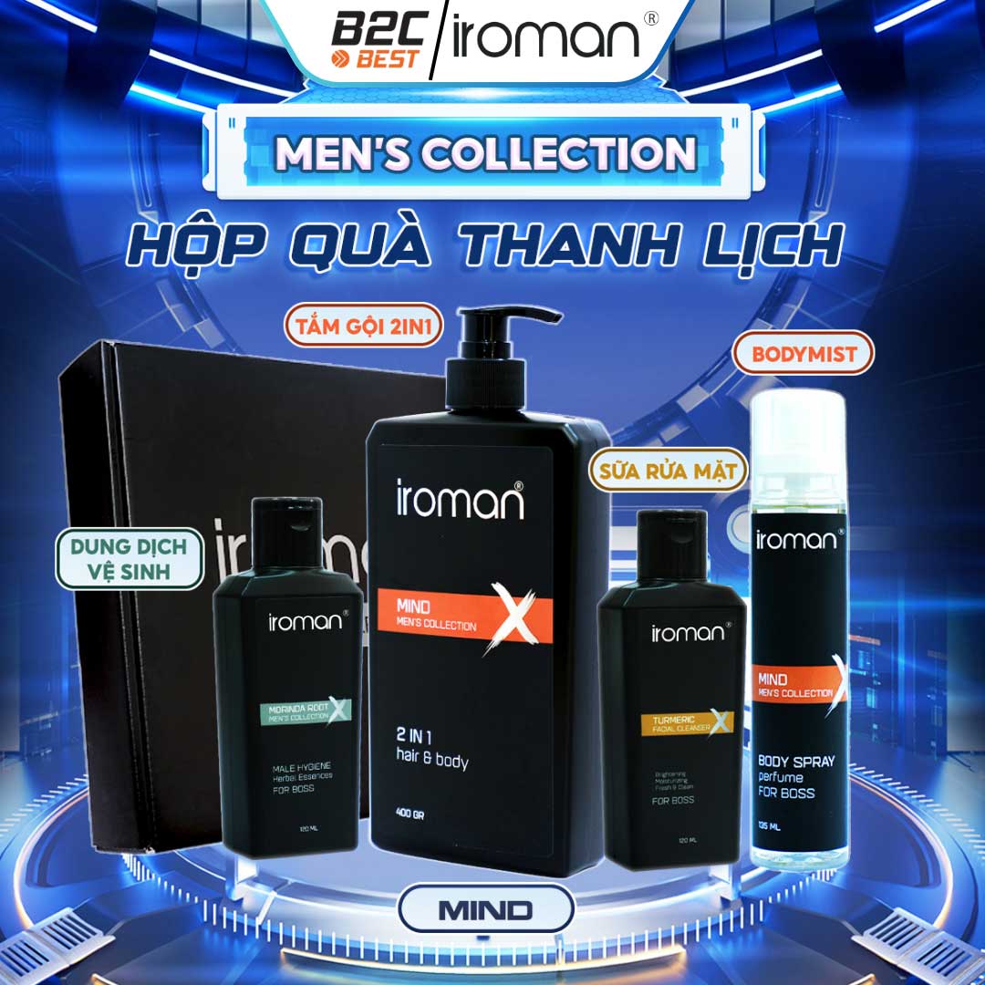 HỘP QUÀ THANH LỊCH IROMAN