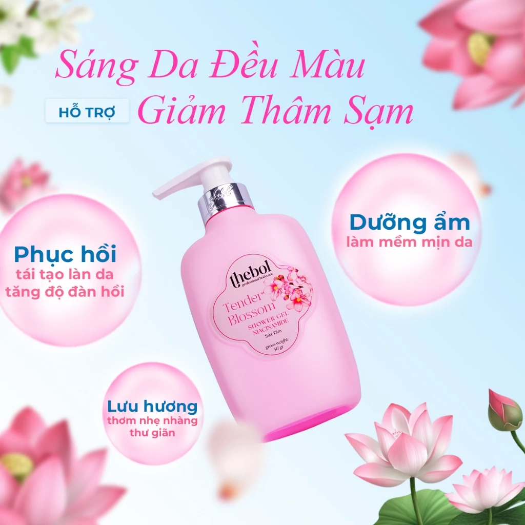 THEBOL SỮA TẮM HƯƠNG NƯỚC HOA – TENDER BLOSSOM