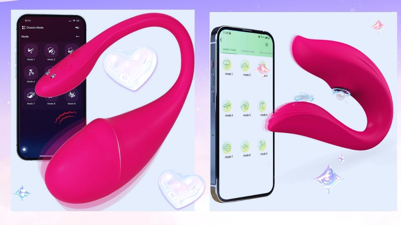 Trứng Rung Điều Khiển Từ Xa Qua App