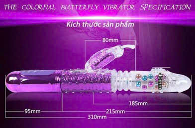 Dương vật giả rung xoay thụt Libo