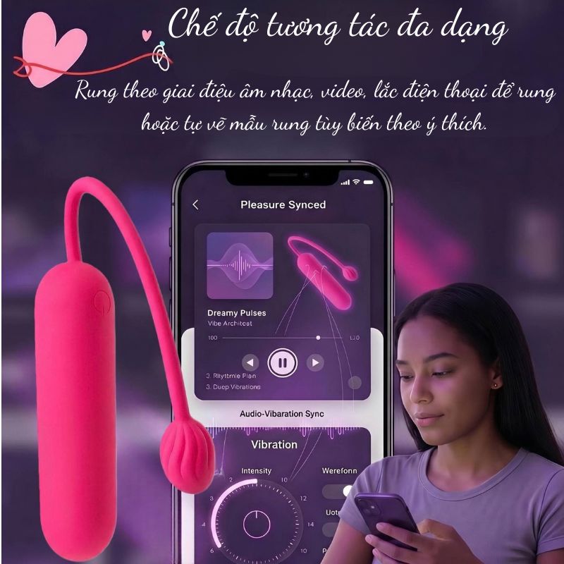 Chip rung đầu đạn mềm dẻo điều khiển qua ứng dụng
