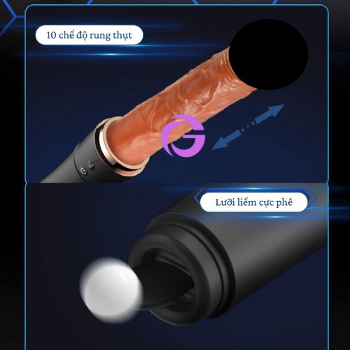 Gậy Lilo bóng chày rung thụt làm ấm tự động