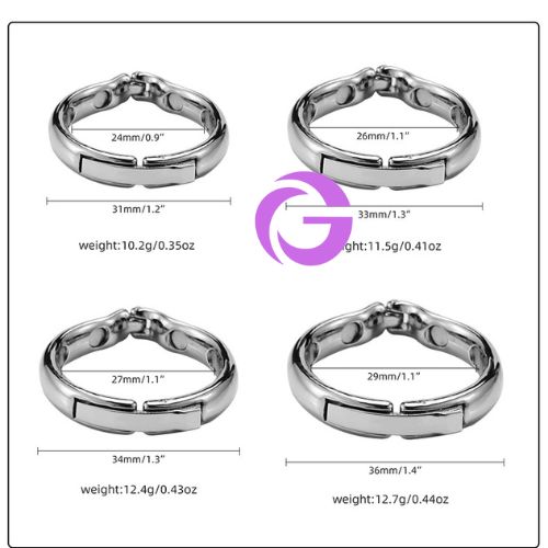 Vòng đeo đầu dương vật inox tùy chỉnh kích thước