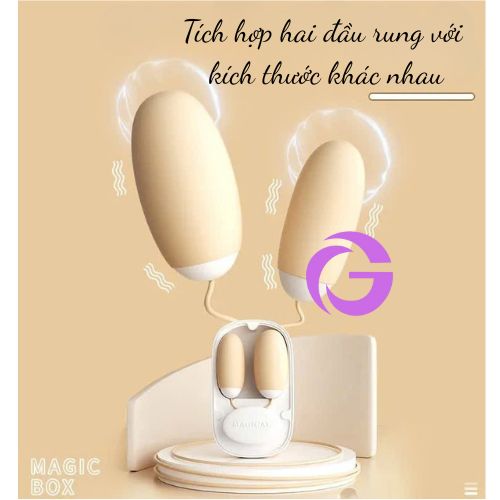 Trứng Rung 2 Đầu Lilo Magic Box