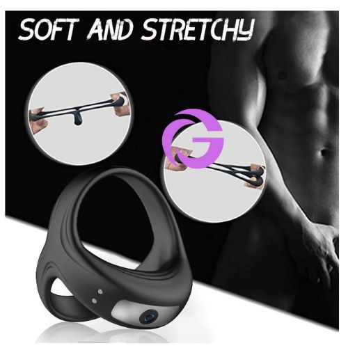 Vòng đeo dương vật 10 chức năng rung CHEVEN cao cấp